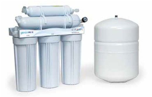 Forskelle mellem vores 5-trins osmose, Genius Pro 50, Genius Compac og Circle