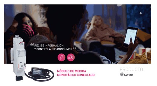 Soluciones hogar conectado, modulo de medida conectado with Netatmo