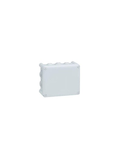 Boîte plexo - IP 55 - IK 07 - rectangulaire - 155x110x74 mm - 10 entrées 092166