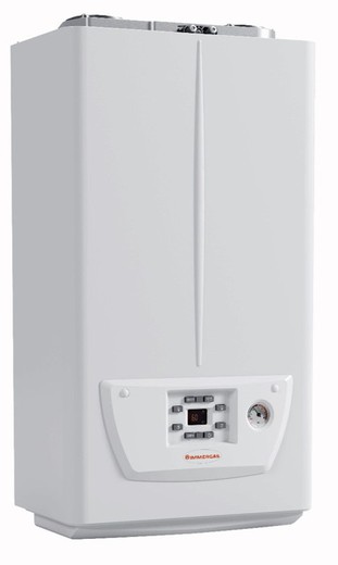 Wall-mounted condensing boiler with sealed chamber Victrix Omnia 20/25 kw Immergas 3.028358