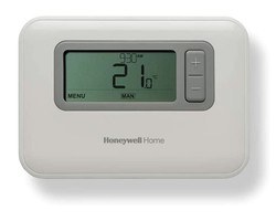 Termostato inalámbrico Honeywell T3R digital con soporte de sobremesa