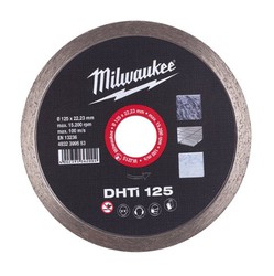Continuous diamond disc DHTI 125 Milwaukee 4932399553