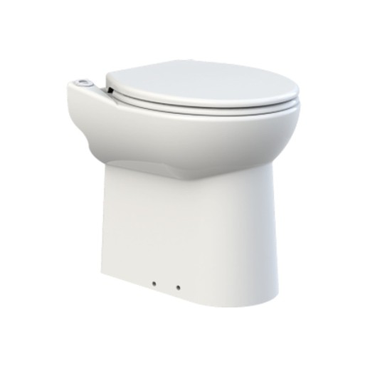 Toilet med kværnpumpesystem SANICOMPACT C43 0100804