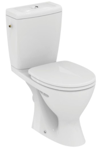 Low tank toilet S / V - A / L EUROVIT IDEAL STANDARD Series.