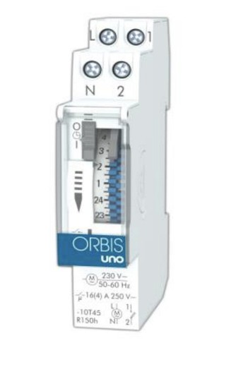 Modulare Zeitschaltuhr UNO D 230V OB400132 Orbis
