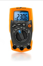 IRONMETER Ultra-resistant TRMS CAT III multimeter with integrated led flashlight from HT-INSTRUMENTS