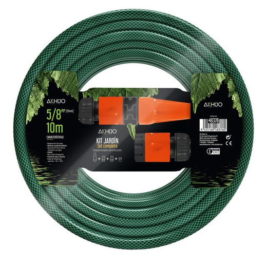 Kit tubo da giardino in poliestere ECO. 5/8 10m Alpha Dyser 48376