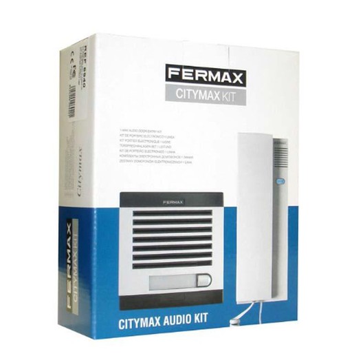 Deurintercom kit CITYMAX 1L AG 230V TEL. BL Fermax 6201