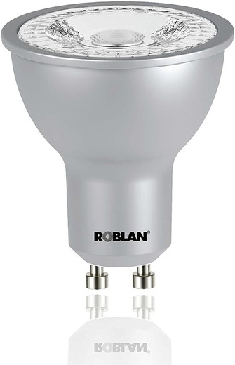 ROBLAN Lampe LED Dichroic GU10 7W SMD 60º