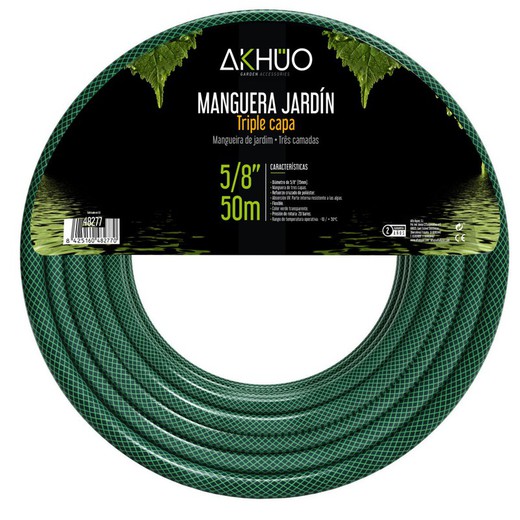 Tuyau d'arrosage en polyester ECO. 5/8 50m Alpha Dyser 48277