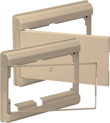 Ivory frame and door for CLASSIC Series boxes. For boxes refs 661, 691 and 694.