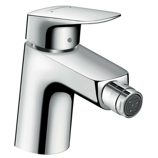 Bidetmischer der Serie Logis Hansgrohe mit automatischem Ventil