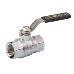 Ball valve T-2000 1" F-F stainless lever