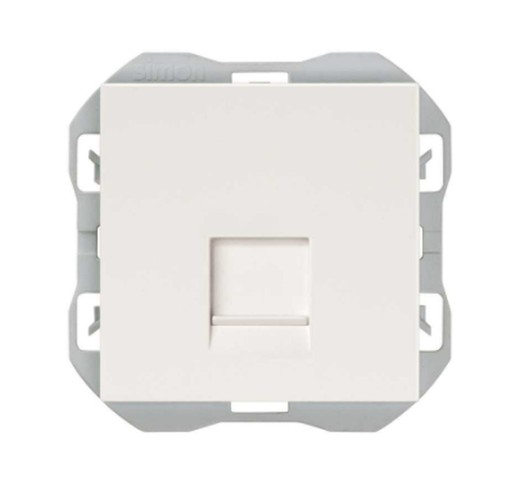 Tapa RJ45 con conector Simon 270  20000187-090