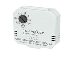 Minuterie réglable Temps LED 15sec/15min 2-3 OB200007 Orbis