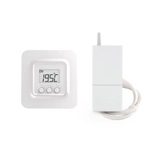 Thermostat d'ambiance radio pour système irréversible, mono/multizone 6053081 Delta Dore