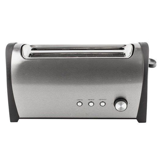 4pc stainless toaster. 1400w. KÜKEN 33622