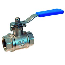 Ball valve C-501 stainless handle HH 1 "nickel brass TMM 0201605