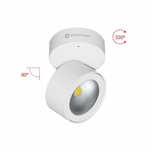 Apply surface led CONCORD 14w Beneito Faure