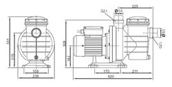 Electrobomba multicelular BM-130/5  Cabel 9021