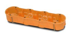Caja cuadruple de empotrar pladur universal para mecanismos FAMATEL 3261