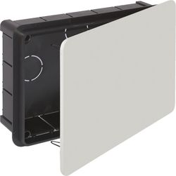 Caja de conexión de empotrar. De 200 x 130 x 60 mm. Tapa con garra metálica.