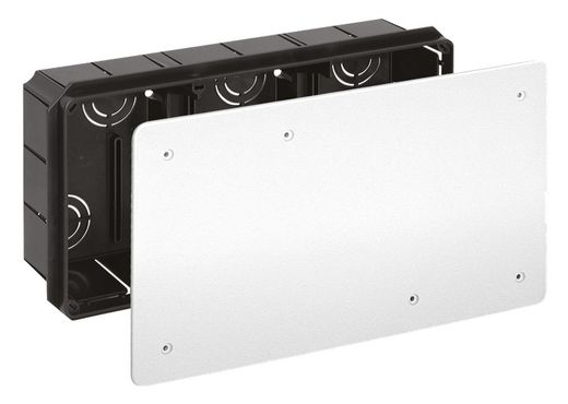 Boitier de connexion intégré. 300x160mm. Couvrir avec des vis.