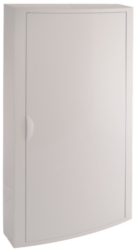 Boîte de distribution en surface pour 56 éléments.