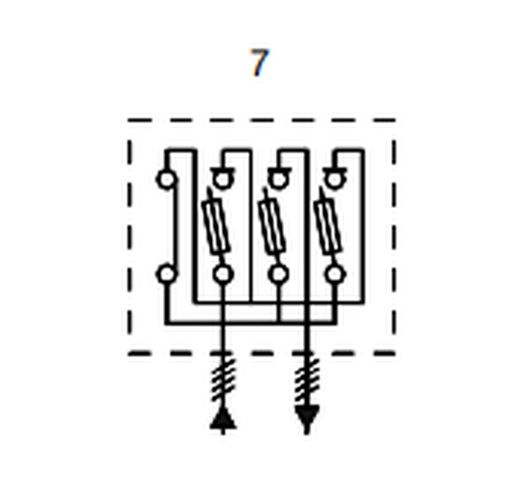 Caja general de protección CGPH-250/7-BUC 250 A  Schneider Electric CGPH2507BUCC