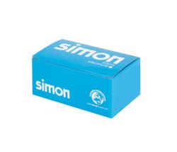 Caja superficie 500 Cima 1 módulo doble blanco  Simon 51000001-030