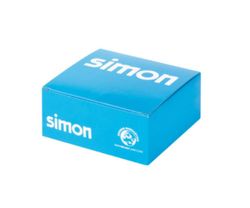 Surface box 500 Cima 2 double modules white Simon 51000002-030