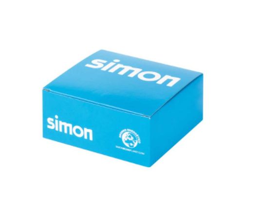 Surface box 500 Cima 2 double modules white Simon 51000002-030