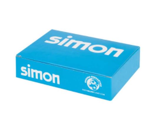 Scatola da incasso 500 Cima 4 moduli doppi Simon 52010104-039