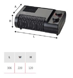 Heater TL-20N 2000W 230V S & 5226021300