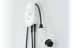 7,4 kW 32 A einphasiges evOptima-Ladegerät mit 5 m Schlauch Typ 2 E40-W2274 - Evmobe