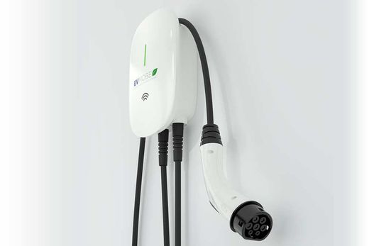 7,4 kW 32 A einphasiges evOptima-Ladegerät mit 5 m Schlauch Typ 2 E40-W2274 - Evmobe