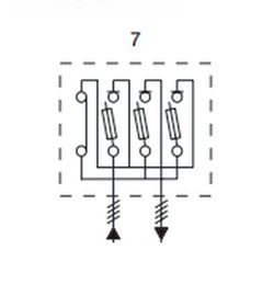 Caja general de protección CGPH-160/7-BUC 160 A  Schneider Electric CGPH1607BUCC