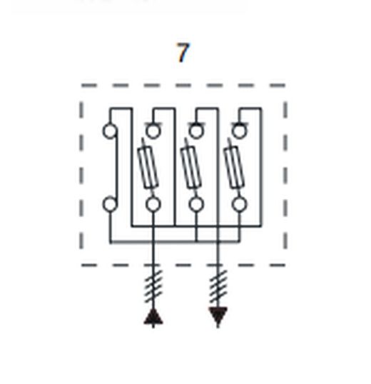 Caja general de protección CGPH-160/7-BUC 160 A  Schneider Electric CGPH1607BUCC