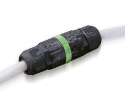 Linearer Steckverbinder IP68 2 Pole + Erde Tekox WP3 / L