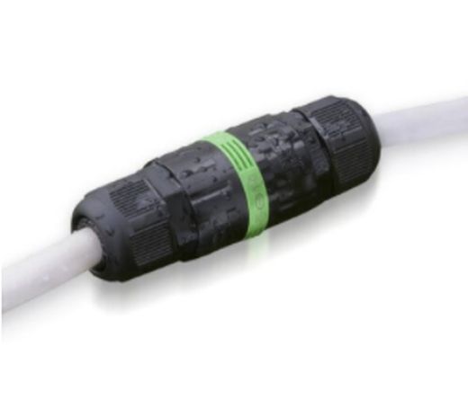 Linearer Steckverbinder IP68 2 Pole + Erde Tekox WP3 / L