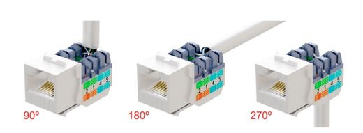 Connettore universale Cat 6 Slim Mach3 femmina UTP RJ45