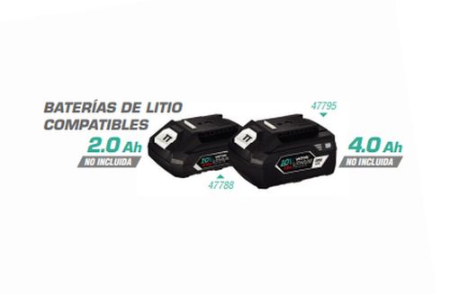 Akku Heckenschere 40V (2x20V) ohne Akku Vatton 48036