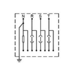 Caja seccionadora 400A BUC salida superior  Schneider CS400ENBUC