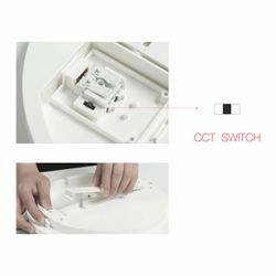 Downlight LED de superficie KORA C LED 25W de Beneito Faure