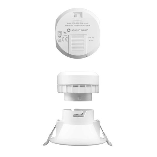 Empotrable redondo PULCOM 8W Beneito y Faure