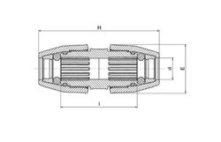Serie 17 Plasson universale e collegamento di riparazione