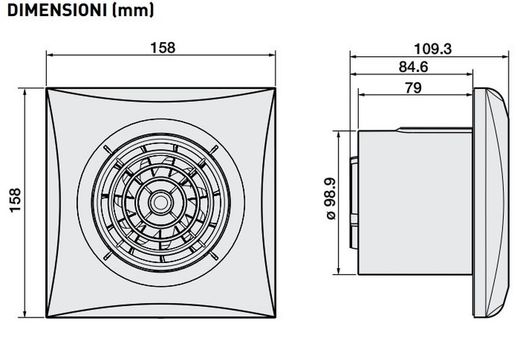 Badabsaugung SILENT-100-CZ S & P 5210400700