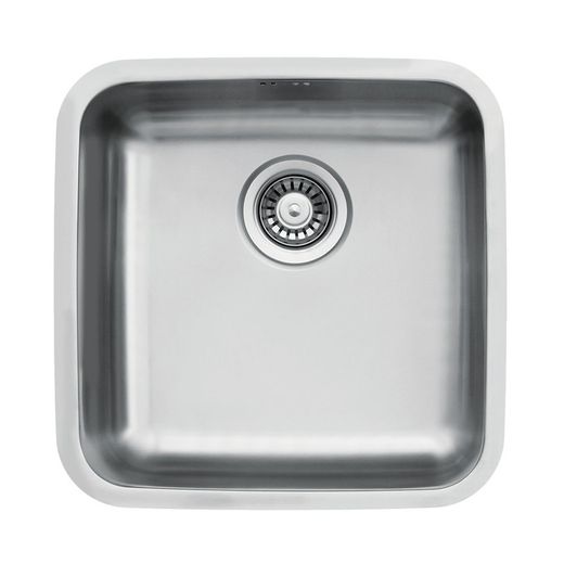 Fregadero Cubeta CHEF 4040 bajo encimera con válvula ICOBEN 3001002
