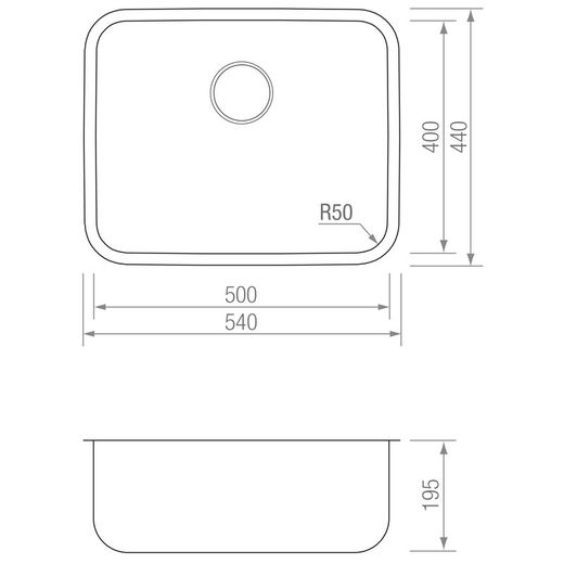 Spüleimer CHEF 5040 ICOBEN 3001004