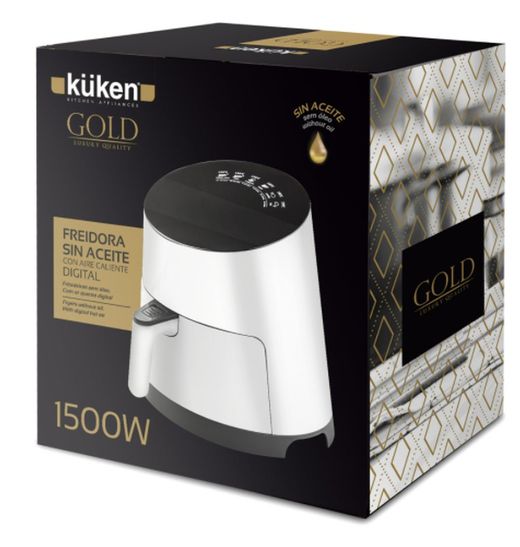 Ölfreie Friteuse 1500W 3,5L, Küken 34444